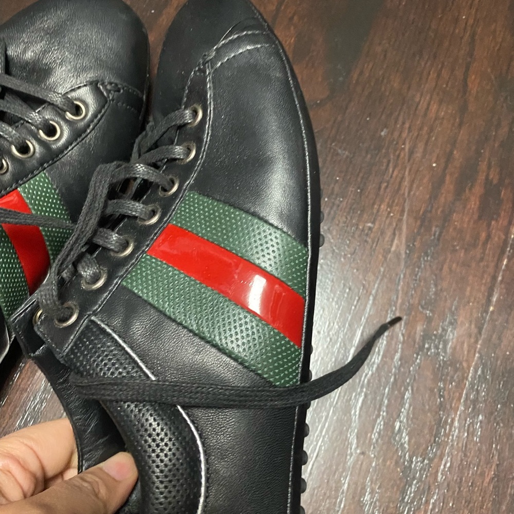 Gucci men’s sneakers size 8 - Picture 3 of 5
